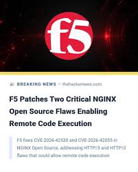 Critical F5 NGINX Remote Code Execution Vulnerability Exposes Millions of Web Servers